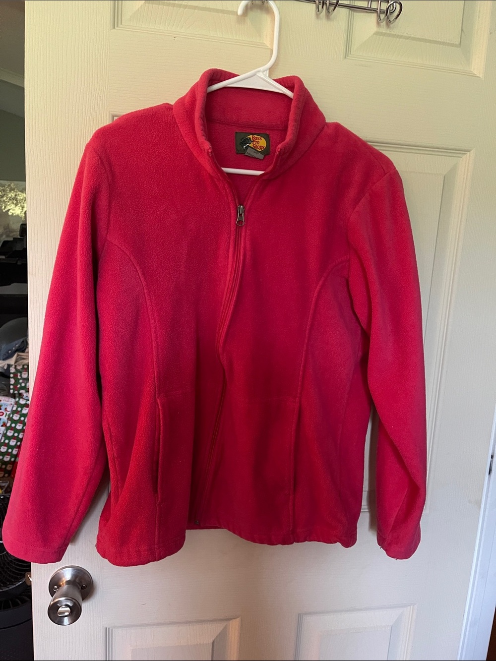 Bass Pro Shops Red Women's Full-Zip Fleece Jacket